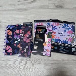 Happy Planner Midnight Botanical
